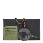 Pendant Magnifier Necklace | Brass & Glass | Paradox Collections