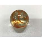 25 mm Red Spaghetti Marble