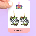 Not Now Not Ever Earrings - Jubly-Umph Originals