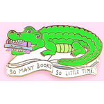 So Many Books Lapel Pin | Jubly-Umph Originals