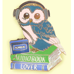 Audio Book Lover Lapel Pin - Jubly-Umph Originals