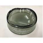 VINTAGE Ballantine's Scotch Whisky Advertising Ashtray - Glass 