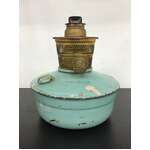 ANTIQUE Nu-Type Model B Aladdin Lamp Chicago - Brass Burner & Font 