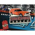 Holden Sandman Key Rack | Cast Iron | Sign & Keyholder | 5 Key Hooks