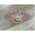 Holden Sales Service Sign - Art Deco Style - Cast Iron
