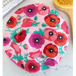 Shower Cap - Poppies - Linen