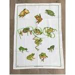 VINTAGE Frogs Tea Towel - Ross Australia - Cotton 