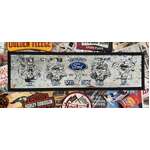 Ford V8 Bar Runner Mat - 90 cm Long