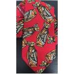 Retro Golf Clubs Neck Tie - Michelle Hoche - Silk Italy
