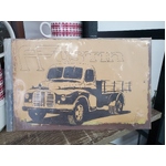 Austin Ute Truck - Retro Metal Sign A4