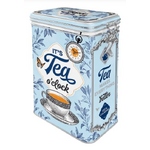 Clip Top Storage Tin - Classic Tea - 1.3L 