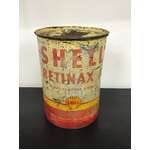 VINTAGE Shell Retinax A Grease 5Lb Tin