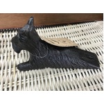 Scottie Dog Cast Iron Door Stop Wedge