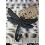 Dragonfly Cast Iron Wall Hook