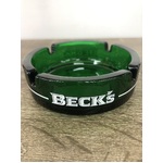 Beck's Beer Green Glass Ashtray