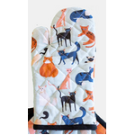 Colourful Cats Oven Glove - Oven Mitt