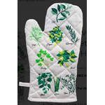 Culinary Herbs Oven Glove - Oven Mitt