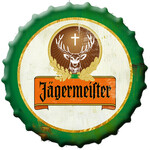 Jagermeister - Tin Sign - Bottle Cap 3D 30 cm
