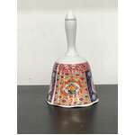 Japanese Style Imari Bell - Ceramic - 13 cm Tall 