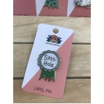 Sass-Hole Lapel Pin - Award Ribbon Jubly-Umph Originals