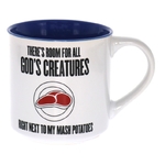 There's Room For All God's Creatures - Meat Eater's Mug