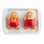 Gingerbread Man and Lady Salt and Pepper Shakers