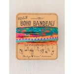Half Boho Bandeau - Bright Border