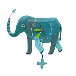 Gentle Giant Elephant - Pendulum Clock - Michelle Allen Designs