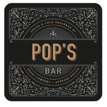 Pop's Bar Drink Coasters - Set of 5