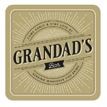 Grandad's Drink Coasters - Set of 5