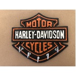 Cast Iron Harley Davidson Key Rack Key Hook