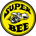 Dodge Super Bee - Round Tin Sign - 30 cm