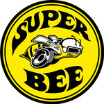 Dodge Super Bee Tin Sign - Round