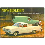 New Holden - The Turbo Smooth Profit Pair - Retro Tin Sign - 20 x 30 cm Landscape