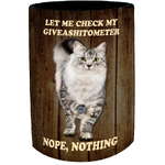 Check My Give Meter - Cat - Stubby Holder