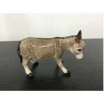 Ceramic Donkey Ornament - 5.5 cm Tall - Brown 