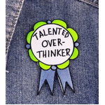 Talented Overthinker - Iron On Patch - Jubly-Umph