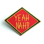 Yeah Nah! - Iron On Patch - Jubly-Umph