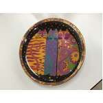 Fanciful Felines Laurel Burch 1995 - Franklin Mint Plate