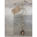 Moon Mini Bell Chime - Hand Made - Fair Trade India