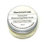 Moisturising Body Scrub - Vitality - 100 mL Tin - Charlotte's Lab
