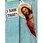 Jesus Air Freshener - I Saw That - Vanilla