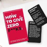 How To Give Zero F*cks  - Gift Republic Card Set