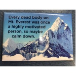Every Dead Body On Mt Everest - Funny Fridge Magnet
