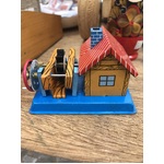 Tin Toy - Mill House w Water Wheel