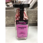 Raspberry Candy - Walkers Candy Co - Boiled Lollies - 170g Jar