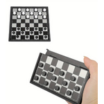 Portable Checkers - Magnetic Folding Board