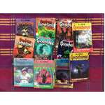 VINTAGE Goosebumps Books x 11 - RL Stine 90's 00's Horror Fiction