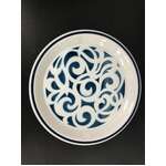 VINTAGE Stanley Roberts Spanish Scroll Stoneware Plate | Japan | 26.5 cm