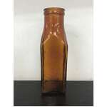 VINTAGE Amber Swan Products Perth Vinegar Bottle 